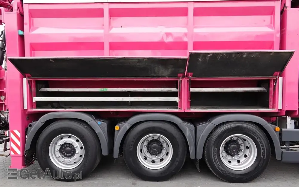 MAN TGS 35.480 / 8X4 / KOPARKA SSĄCA /  ASENIZACYJNY / ŁADOWARKA PRÓŻNIOWA / WUKO / MTS SAUGBAGGER / STEROWANIE RADIOWE / 