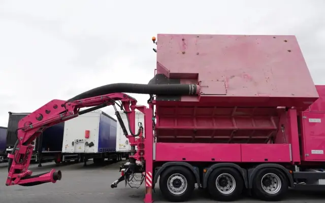 MAN TGS 35.480 / 8X4 / KOPARKA SSĄCA /  ASENIZACYJNY / ŁADOWARKA PRÓŻNIOWA / WUKO / MTS SAUGBAGGER / STEROWANIE RADIOWE / 