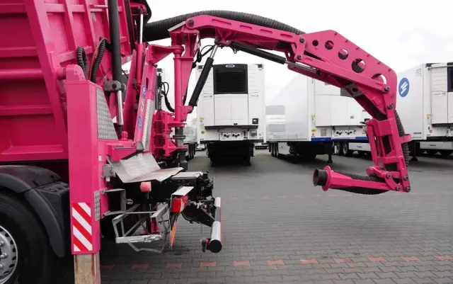 MAN TGS 35.480 / 8X4 / KOPARKA SSĄCA /  ASENIZACYJNY / ŁADOWARKA PRÓŻNIOWA / WUKO / MTS SAUGBAGGER / STEROWANIE RADIOWE / 