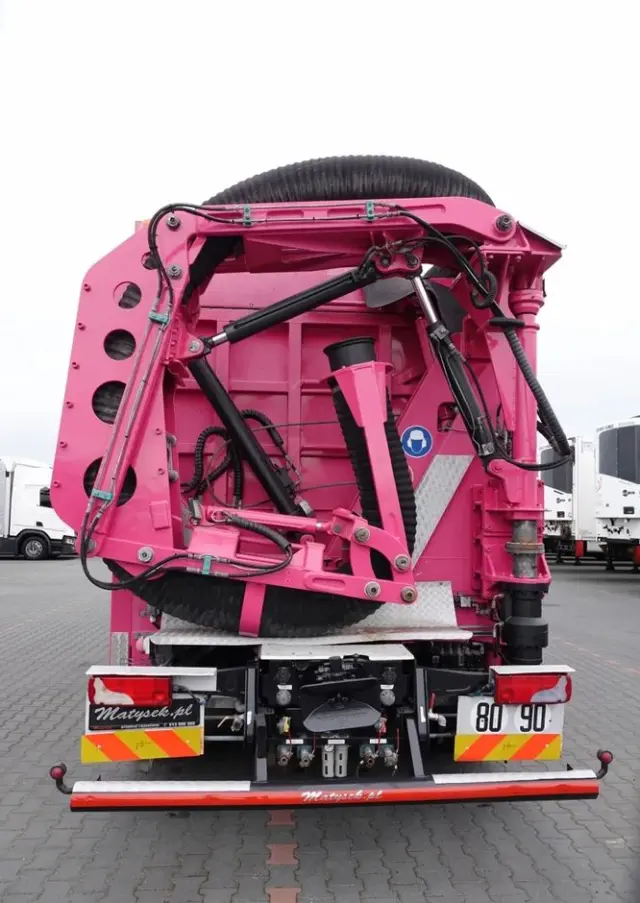 MAN TGS 35.480 / 8X4 / KOPARKA SSĄCA /  ASENIZACYJNY / ŁADOWARKA PRÓŻNIOWA / WUKO / MTS SAUGBAGGER / STEROWANIE RADIOWE / 