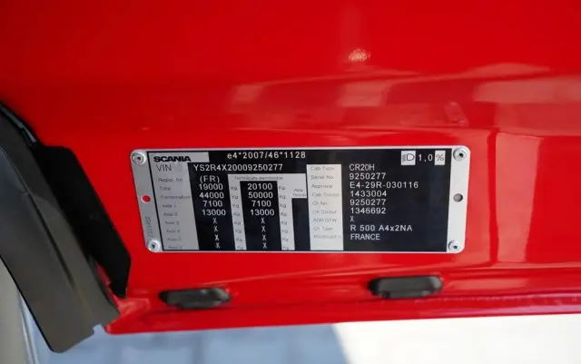 SCANIA R 500 / HYDRAULIKA / RETARDER / 