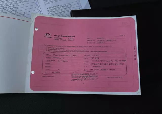 KIA Sorento 2.2 CRDi AWD Vision