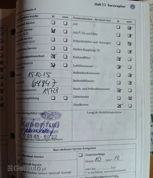 VOLKSWAGEN Golf Plus 