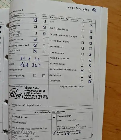 VOLKSWAGEN Golf Plus 