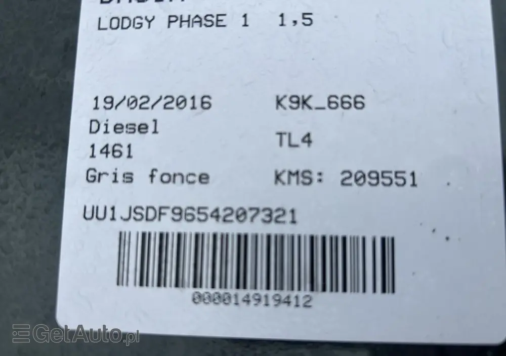 DACIA Lodgy DCi 110 Laureate