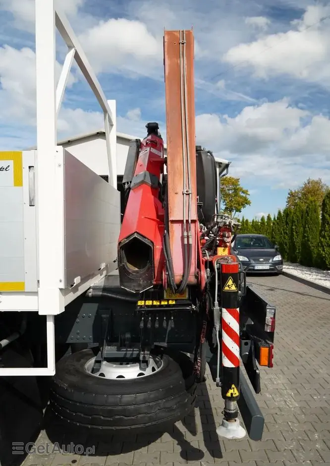 MERCEDES-BENZ / AXOR 2633 / 6X4 / SKRZYNIOWY - 6,55 M / MOCNA PODŁOGA / HDS FASSI F155 / wysów: 10 M / MAX UDŹWIG 6 000 KG / MANUAL  / STEROWANIE RADIOWE / 