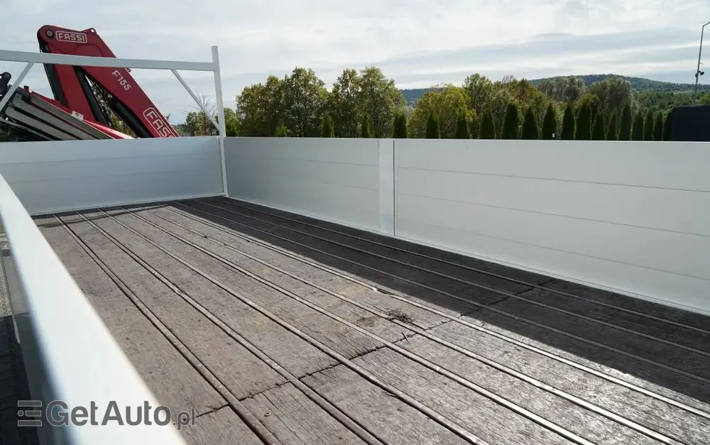 MERCEDES-BENZ / AXOR 2633 / 6X4 / SKRZYNIOWY - 6,55 M / MOCNA PODŁOGA / HDS FASSI F155 / wysów: 10 M / MAX UDŹWIG 6 000 KG / MANUAL  / STEROWANIE RADIOWE / 