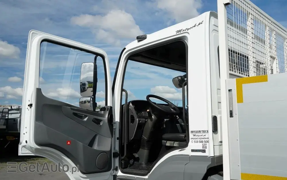 MERCEDES-BENZ / AXOR 2633 / 6X4 / SKRZYNIOWY - 6,55 M / MOCNA PODŁOGA / HDS FASSI F155 / wysów: 10 M / MAX UDŹWIG 6 000 KG / MANUAL  / STEROWANIE RADIOWE / 