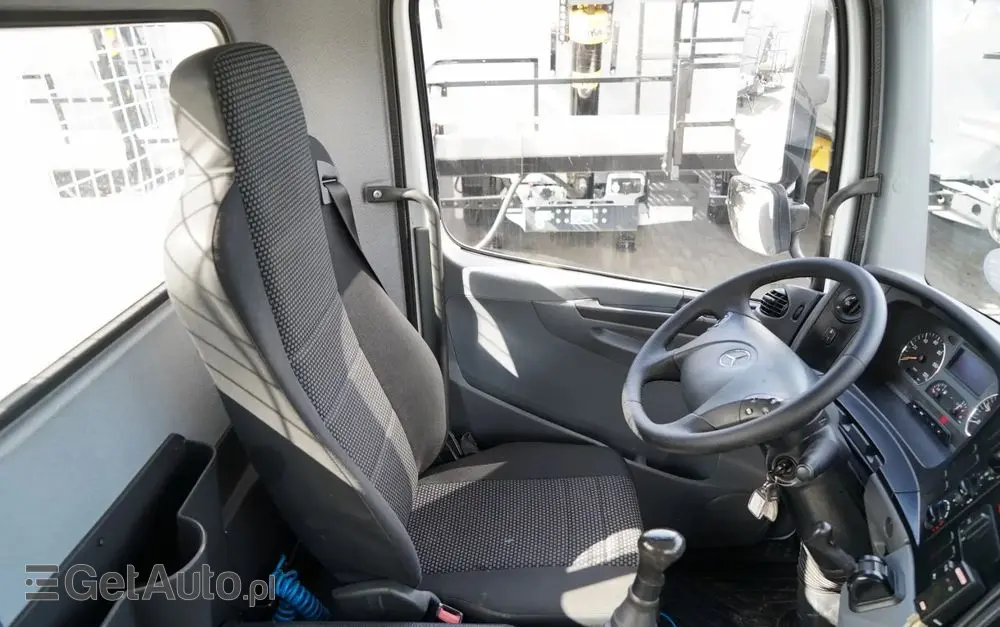MERCEDES-BENZ / AXOR 2633 / 6X4 / SKRZYNIOWY - 6,55 M / MOCNA PODŁOGA / HDS FASSI F155 / wysów: 10 M / MAX UDŹWIG 6 000 KG / MANUAL  / STEROWANIE RADIOWE / 