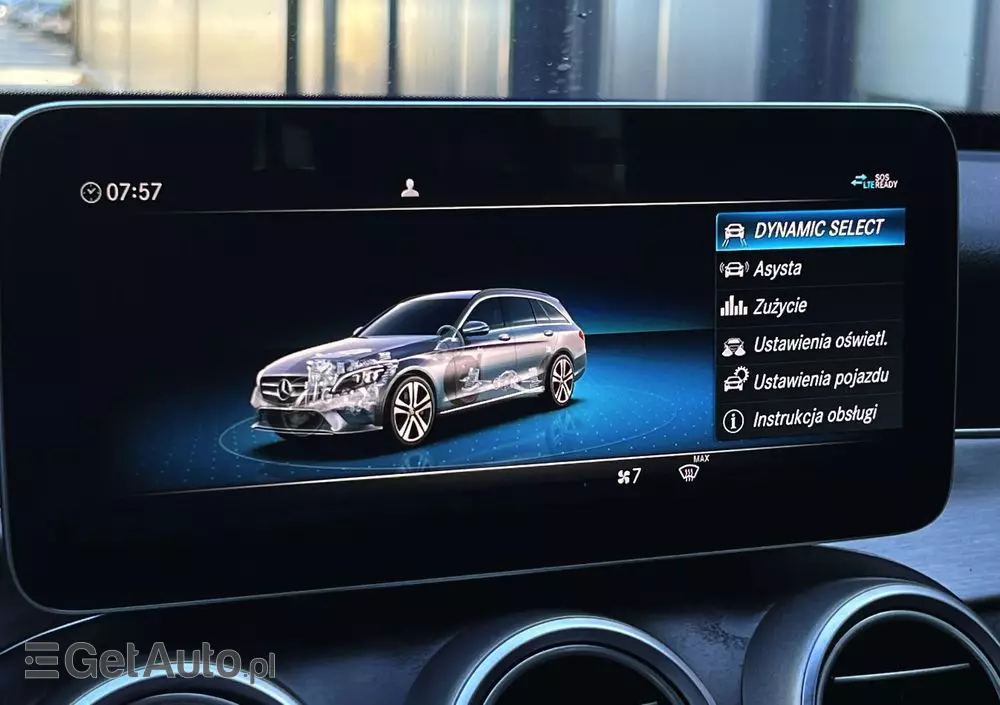 MERCEDES-BENZ Klasa C 220 d T 9G-TRONIC Exclusive