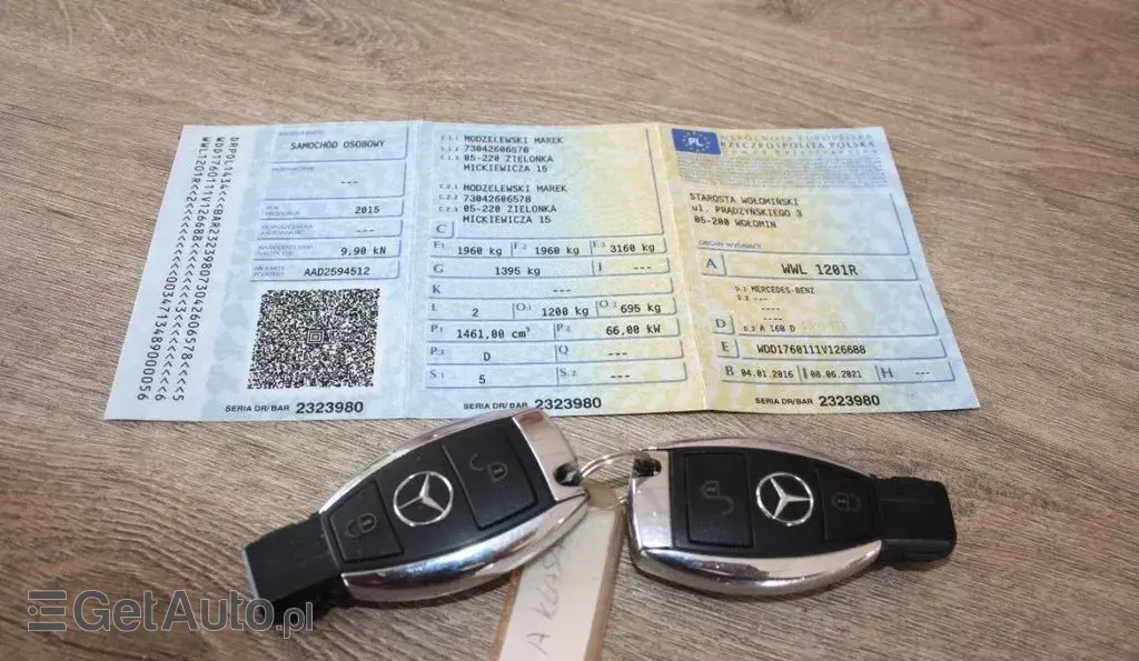 MERCEDES-BENZ Klasa A 