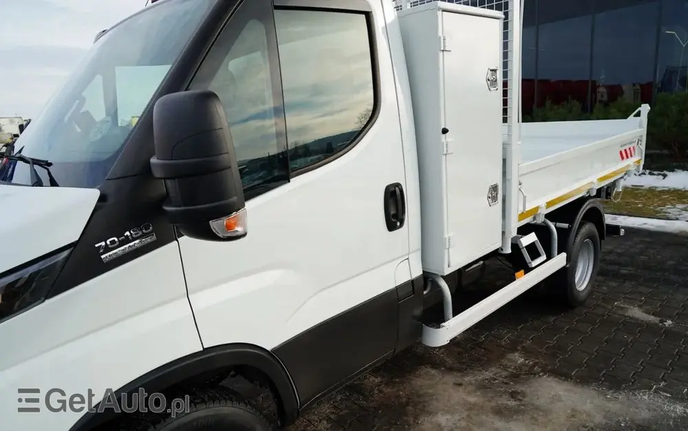 IVECO DAILY 70-180 / WYWROTKA TYLNOZSYPOWA 2,8 M / DMC: 7,0 T / BLIŹNIAK / HI-MATIC / 