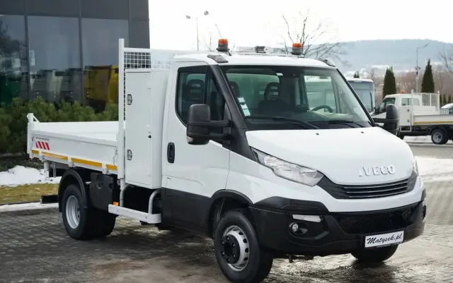 IVECO DAILY 70-180 / WYWROTKA TYLNOZSYPOWA 2,8 M / DMC: 7,0 T / BLIŹNIAK / HI-MATIC / 