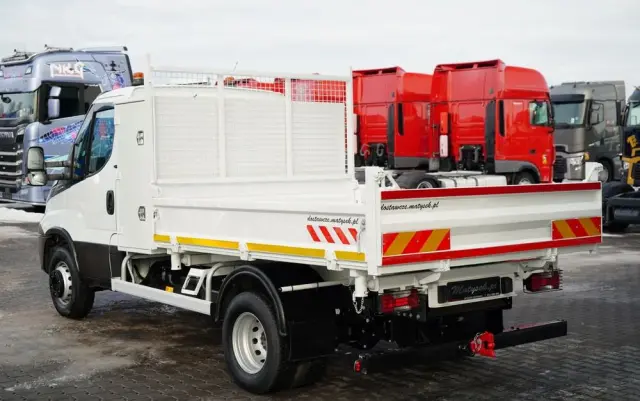 IVECO DAILY 70-180 / WYWROTKA TYLNOZSYPOWA 2,8 M / DMC: 7,0 T / BLIŹNIAK / HI-MATIC / 