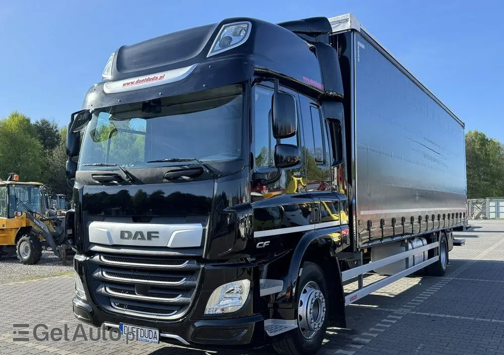 DAF CF 320 E6 Winda Firana Tył Drzwi Dach Zsuwany Długi 9.40m 