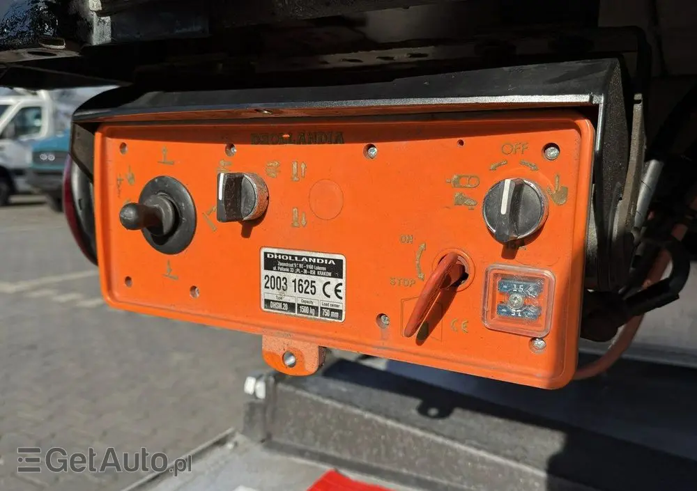 DAF CF 320 E6 Winda Firana Tył Drzwi Dach Zsuwany Długi 9.40m 