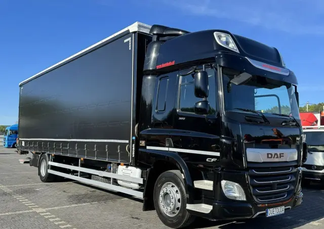 DAF CF 320 E6 Winda Firana Tył Drzwi Dach Zsuwany Długi 9.40m 