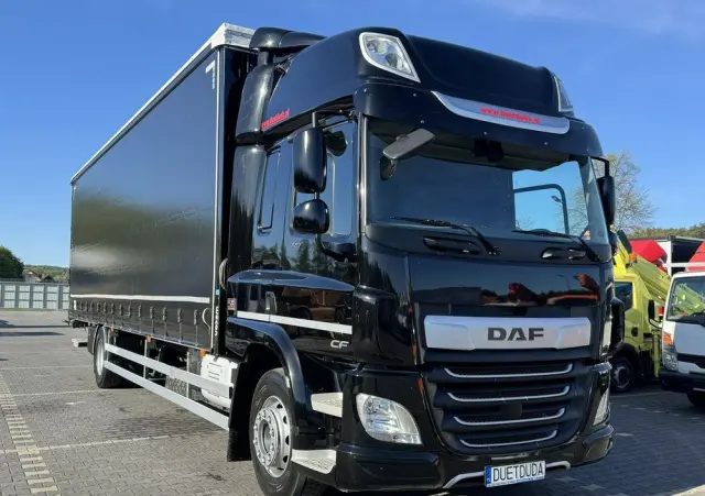 DAF CF 320 E6 Winda Firana Tył Drzwi Dach Zsuwany Długi 9.40m 