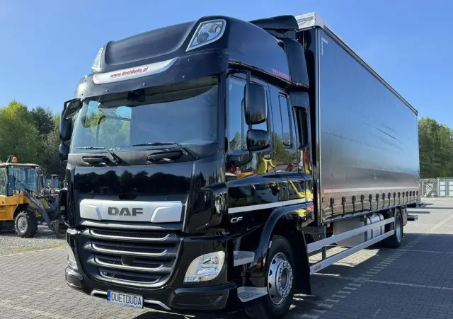 DAF CF 320 E6 Winda Firana Tył Drzwi Dach Zsuwany Długi 9.40m 