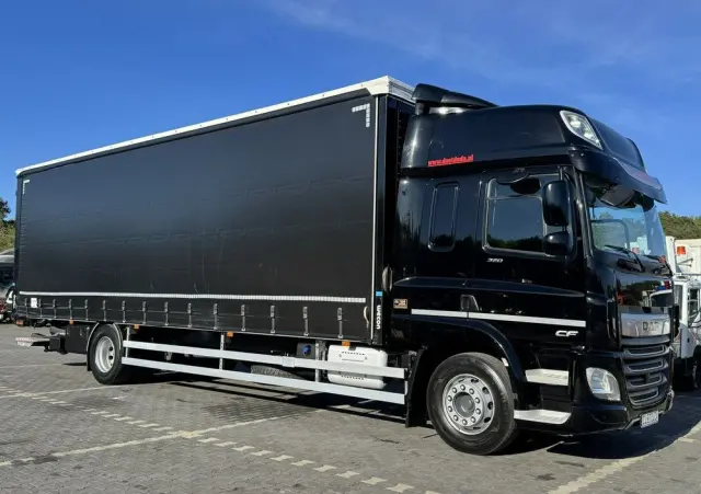 DAF CF 320 E6 Winda Firana Tył Drzwi Dach Zsuwany Długi 9.40m 