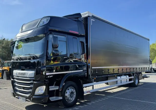 DAF CF 320 E6 Winda Firana Tył Drzwi Dach Zsuwany Długi 9.40m 
