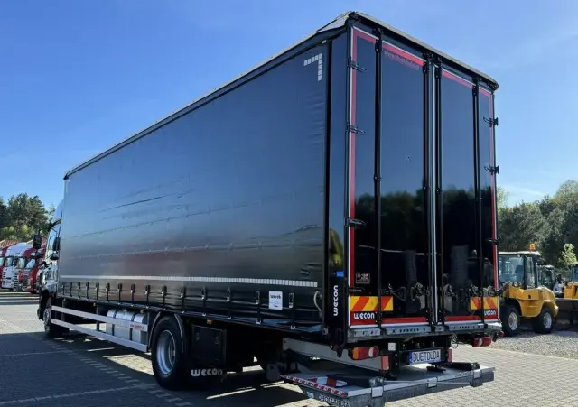 DAF CF 320 E6 Winda Firana Tył Drzwi Dach Zsuwany Długi 9.40m 