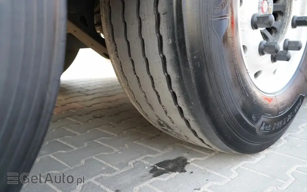 KNAPEN / RUCHOMA PODŁOGA / WALKING FLOOR / 94 m3  / OŚ PODNOSZONA / OSIE SAF / ALUFELGI / 