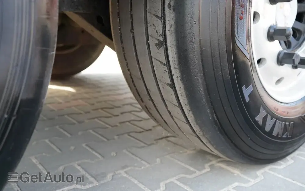 KNAPEN / RUCHOMA PODŁOGA / WALKING FLOOR / 94 m3  / OŚ PODNOSZONA / OSIE SAF / ALUFELGI / 
