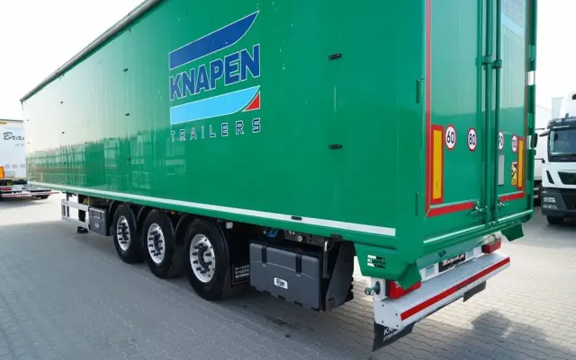 KNAPEN / RUCHOMA PODŁOGA / WALKING FLOOR / 94 m3  / OŚ PODNOSZONA / OSIE SAF / ALUFELGI / 