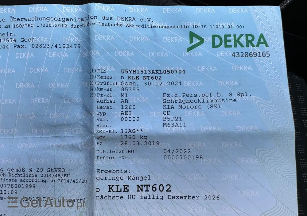 KIA Ceed 1.4 L Business Line Plus