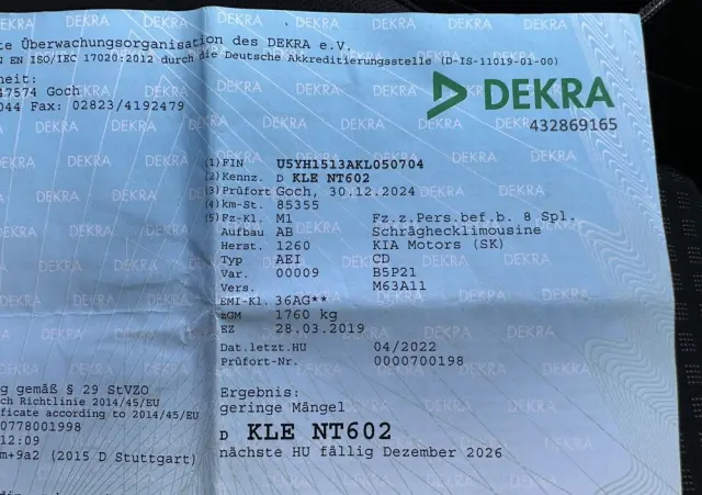 KIA Ceed 1.4 L Business Line Plus