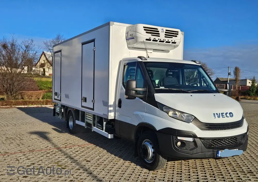 IVECO Daily 72-180, 3.0 lirty 10 palet winda , multitemperatura, dwie komory 