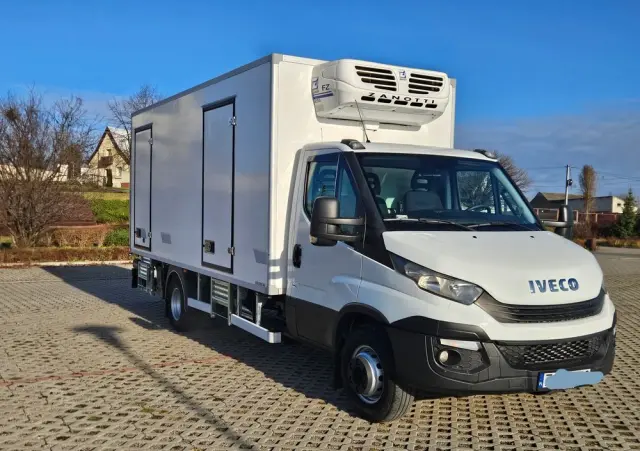 IVECO Daily 72-180, 3.0 lirty 10 palet winda , multitemperatura, dwie komory 