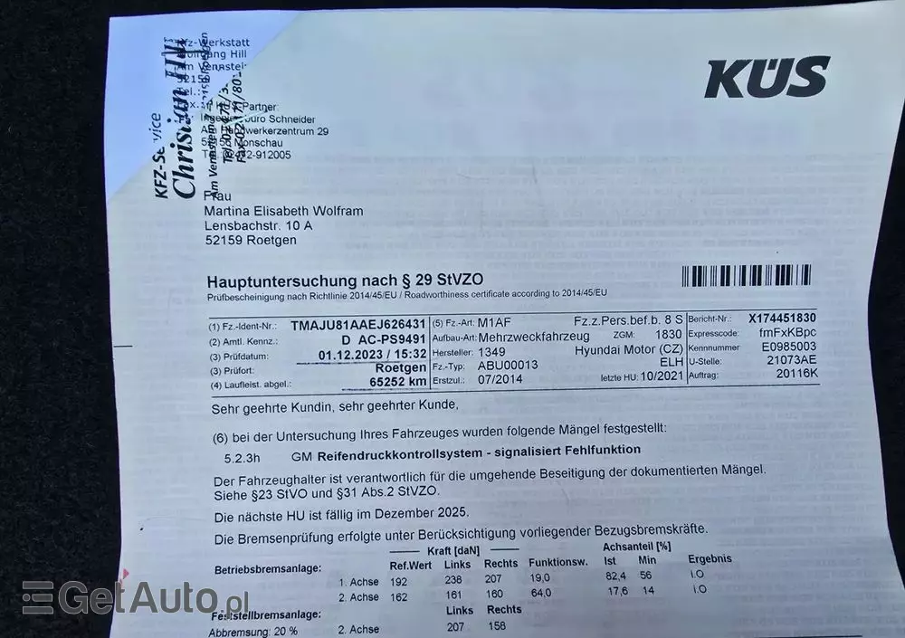 HYUNDAI Ix35 1.6 GDI Premium 2WD