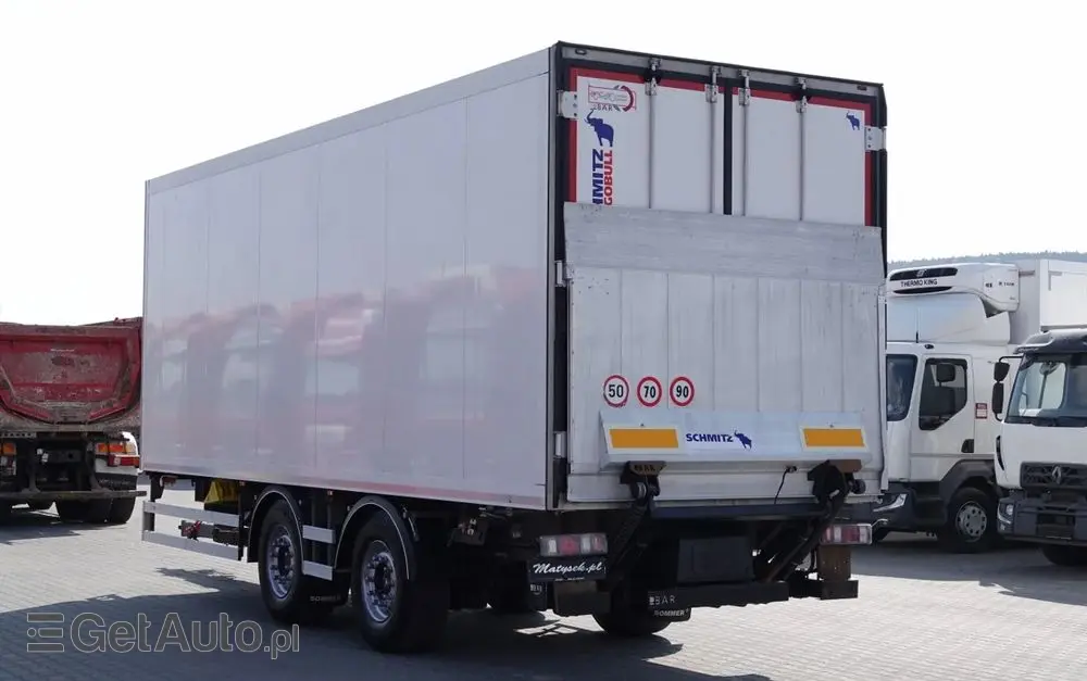 SCHMITZ CARGOBULL PRZYCZEPA  CHŁODNIA / CARIER SUPRA 1250 MT  / WINDA BAR / SAF 