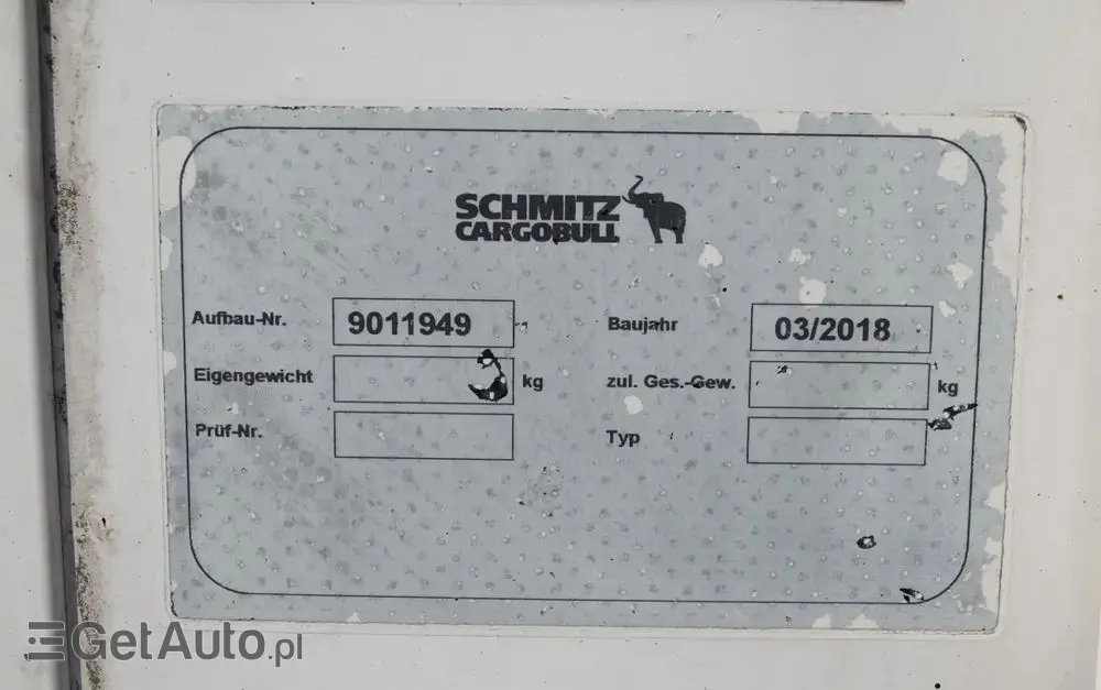 SCHMITZ CARGOBULL PRZYCZEPA  CHŁODNIA / CARIER SUPRA 1250 MT  / WINDA BAR / SAF 