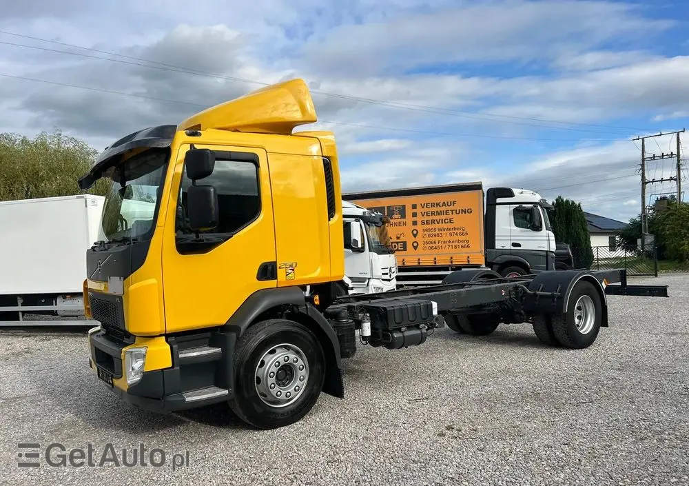 VOLVO FL 250 / Euro 6 / Rama do zabudowy / 