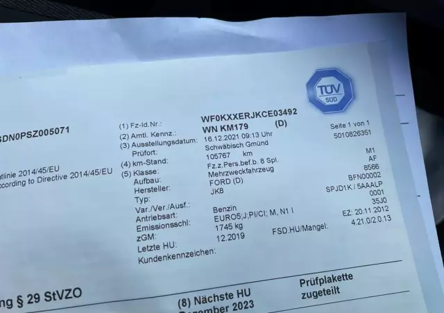 FORD B-MAX 1.4 Ambiente