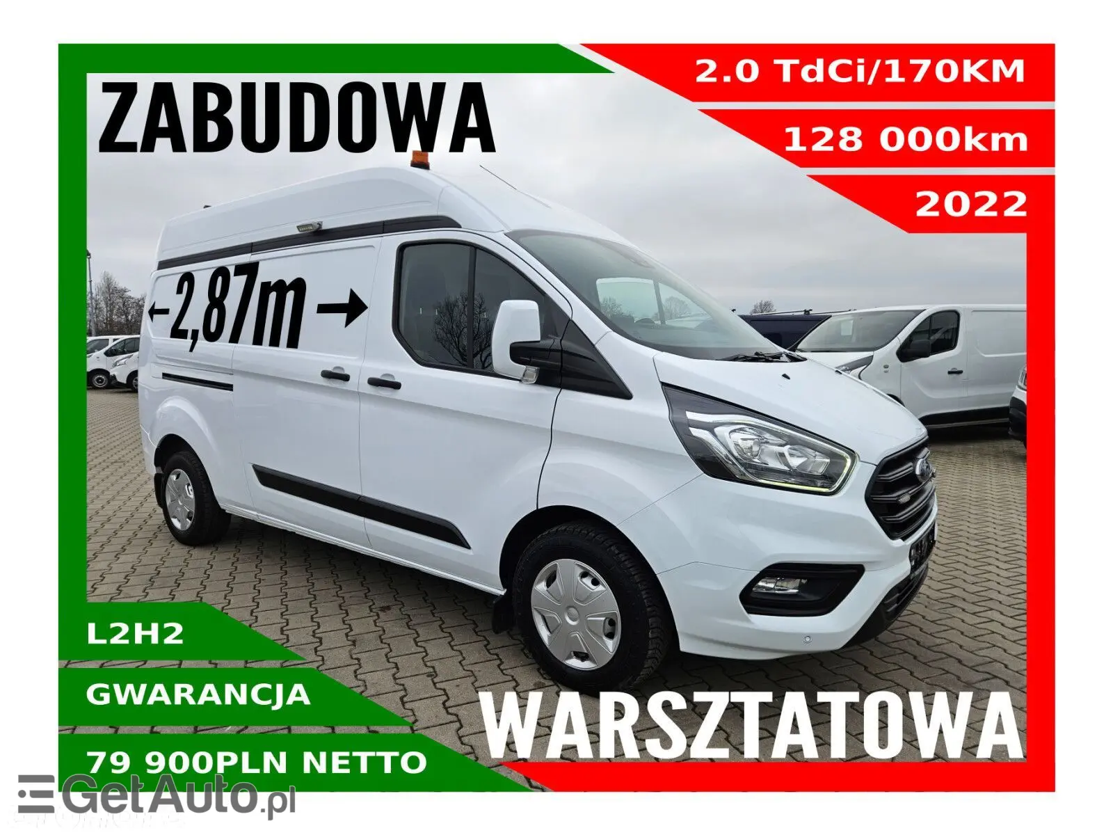 FORD Transit Custom L2 Trail