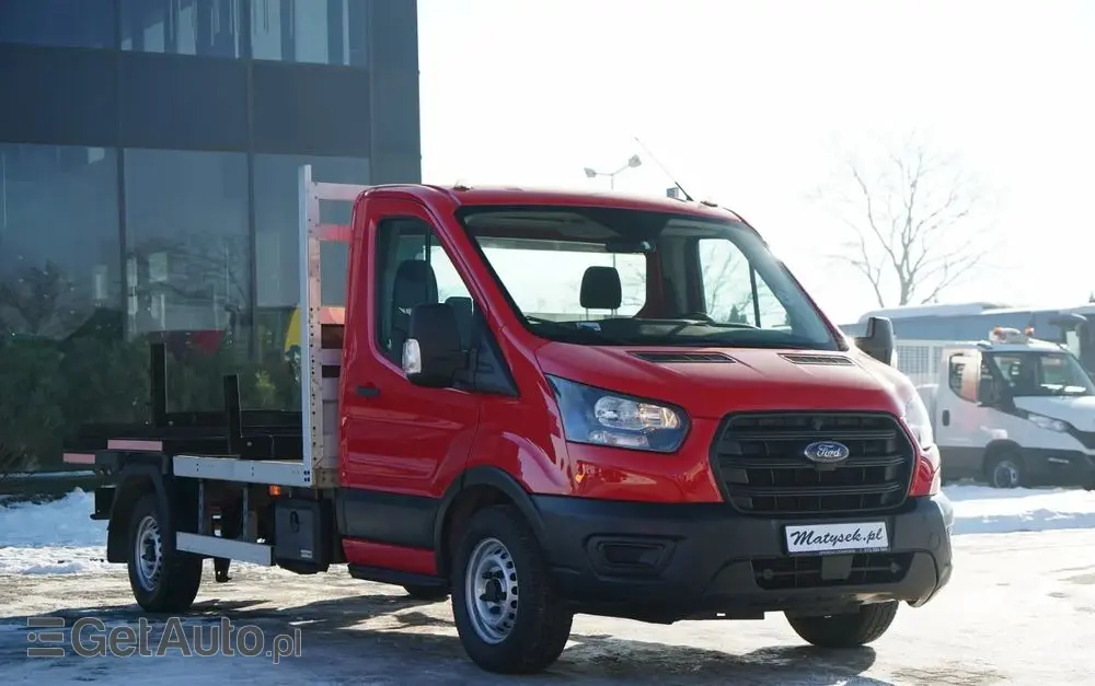 FORD TRANSIT 350 / PLATFORMA  / MANUAL / 3 MIEJSCA  / DMC 3500KG / 