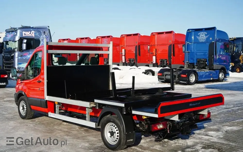 FORD TRANSIT 350 / PLATFORMA  / MANUAL / 3 MIEJSCA  / DMC 3500KG / 