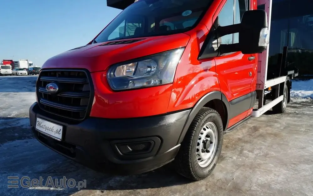 FORD TRANSIT 350 / PLATFORMA  / MANUAL / 3 MIEJSCA  / DMC 3500KG / 