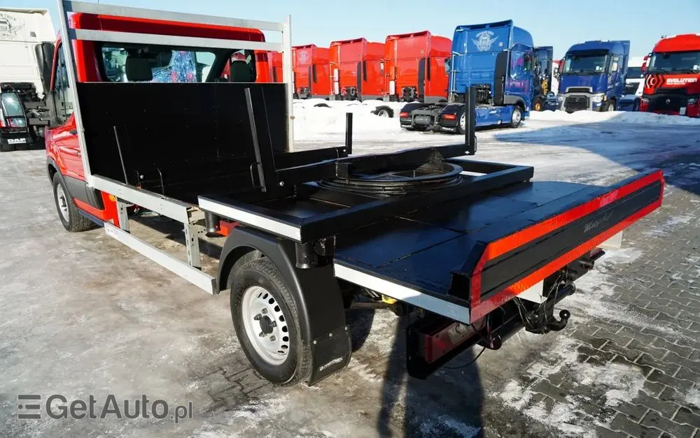 FORD TRANSIT 350 / PLATFORMA  / MANUAL / 3 MIEJSCA  / DMC 3500KG / 