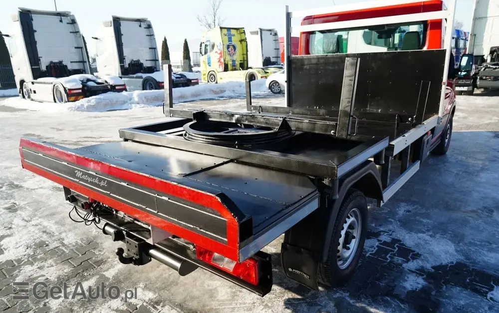 FORD TRANSIT 350 / PLATFORMA  / MANUAL / 3 MIEJSCA  / DMC 3500KG / 