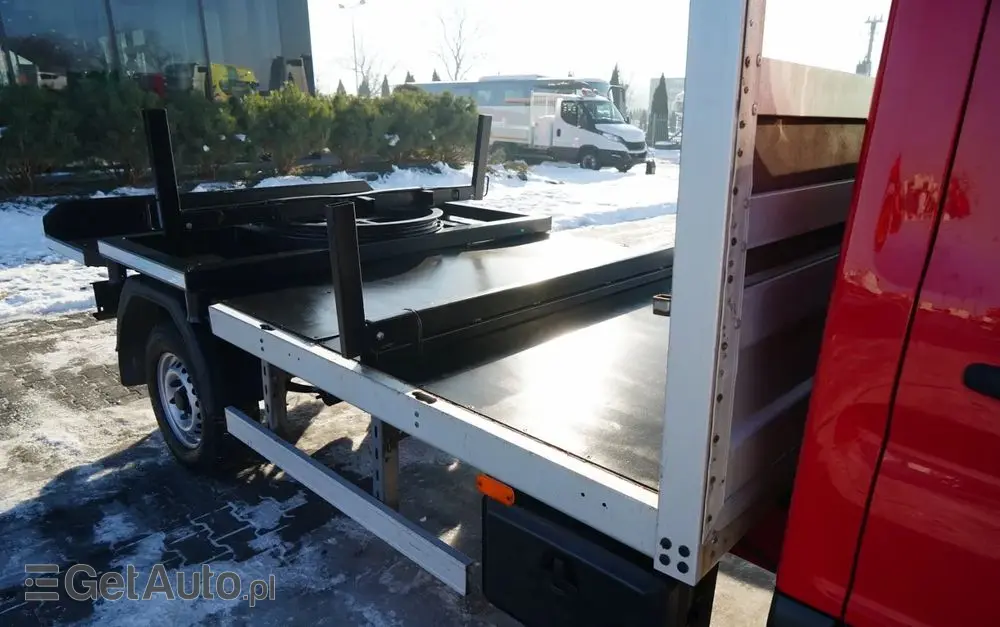 FORD TRANSIT 350 / PLATFORMA  / MANUAL / 3 MIEJSCA  / DMC 3500KG / 