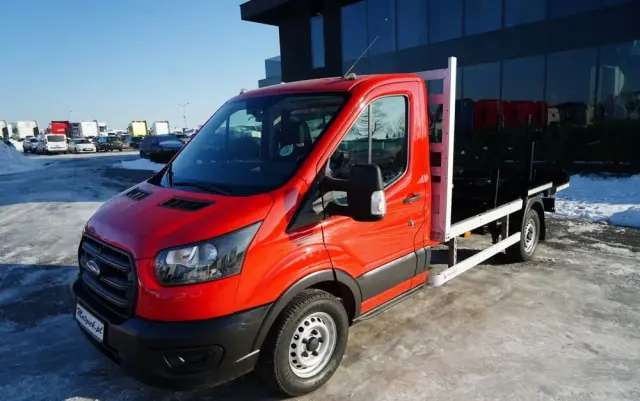 FORD TRANSIT 350 / PLATFORMA  / MANUAL / 3 MIEJSCA  / DMC 3500KG / 