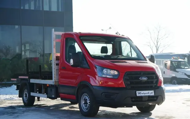 FORD TRANSIT 350 / PLATFORMA  / MANUAL / 3 MIEJSCA  / DMC 3500KG / 
