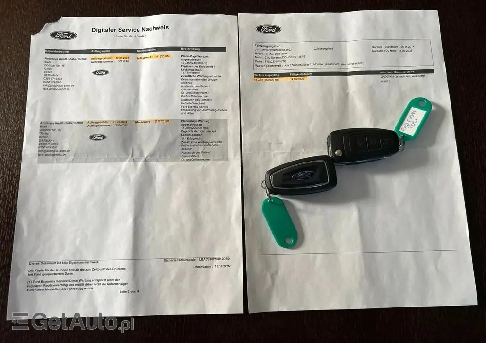 FORD C-MAX 2.0 TDCi Titanium