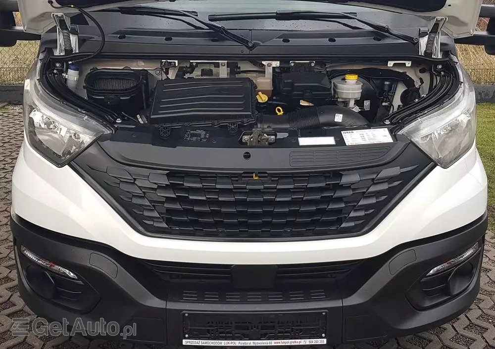 IVECO DAILY KONTENER NISKOPODŁOGOWY 4,43x2,23x2,42 SKLEP KAMPER KONIOWÓZ BAR KLIMA 