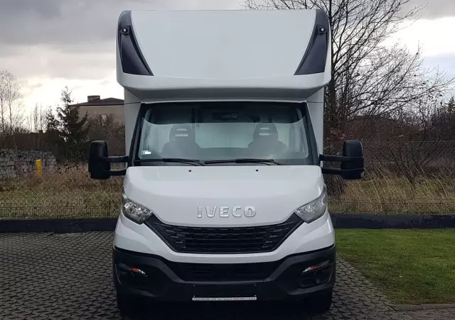 IVECO DAILY KONTENER NISKOPODŁOGOWY 4,43x2,23x2,42 SKLEP KAMPER KONIOWÓZ BAR KLIMA 